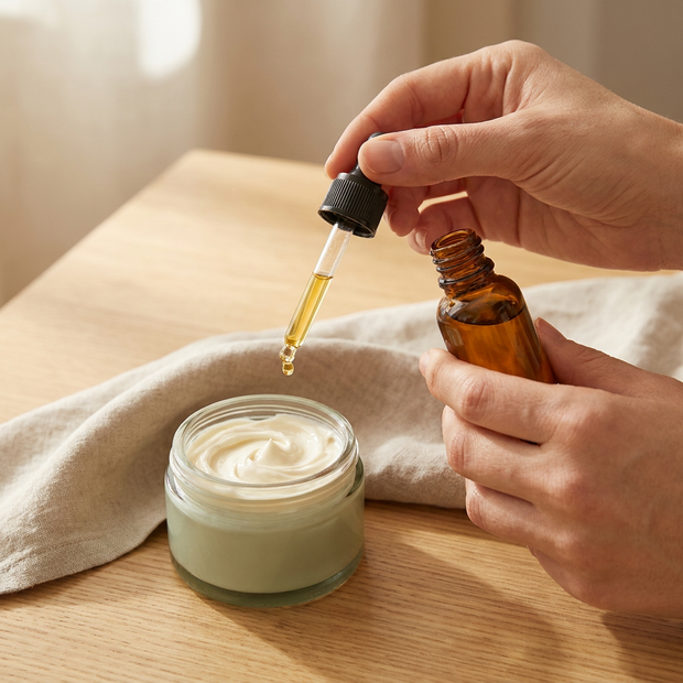 Vitamin E Tocopherol-Öl in Tropfflasche - Antioxidans zur Verlängerung der Haltbarkeit von DIY-Kosmetik