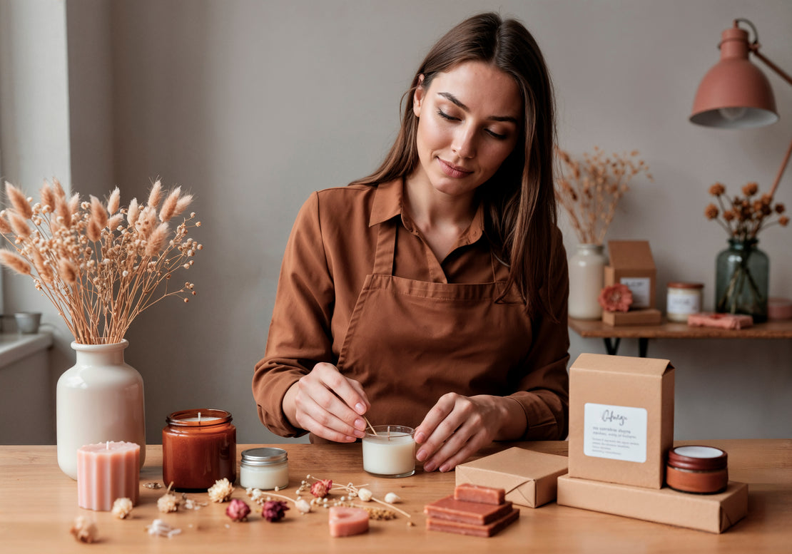  Natural Soy Wax Candle