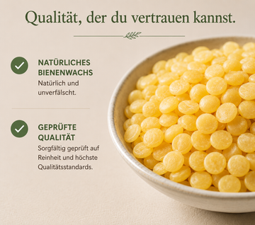 Bienenwachs Pastillen kosmetikgeprüft für Lippenbalsam und Kerzen - Detailansicht 3