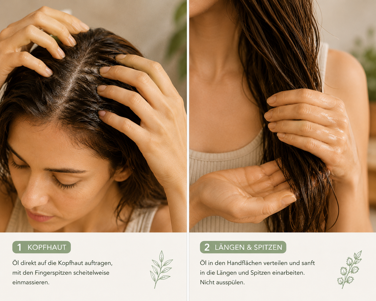 Welches Öl für welchen Haartyp