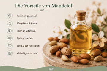 Süßmandelöl kosmetikgeprüft für Körperpflege und Lippenbalsam - Detailansicht 50