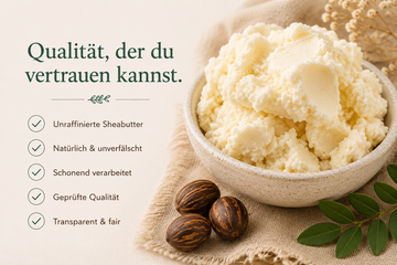 Sheabutter unraffiniert kosmetikgeprüft für Körperpflege - Detailansicht 3