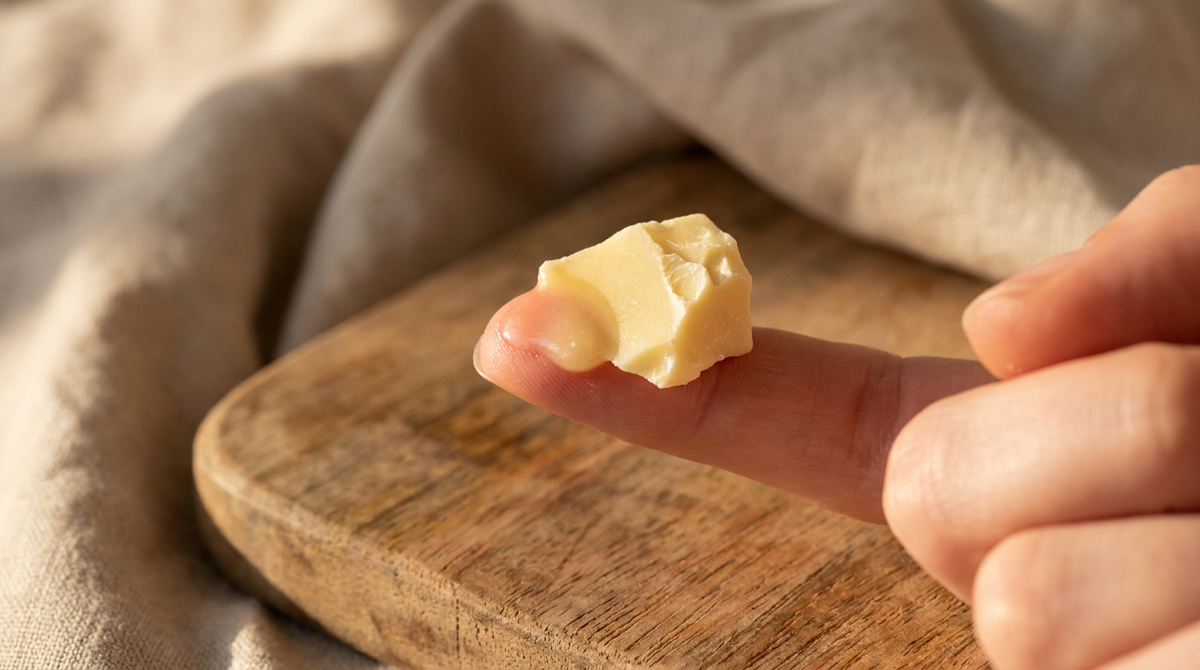 Das Fettsäureprofil - warum Kakaobutter auf der Haut schmilzt