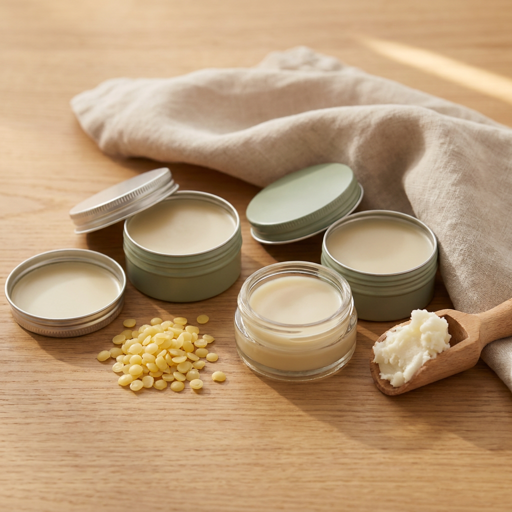 Natürlichen Lippenbalsam selbst machen