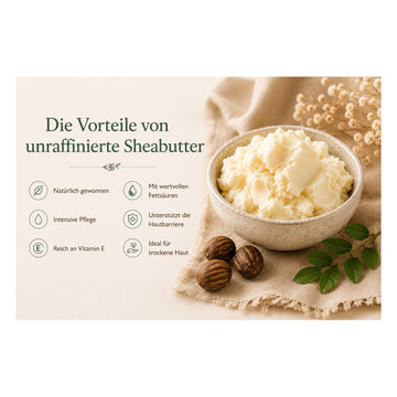 Sheabutter unraffiniert kosmetikgeprüft für Körperpflege - Detailansicht 2